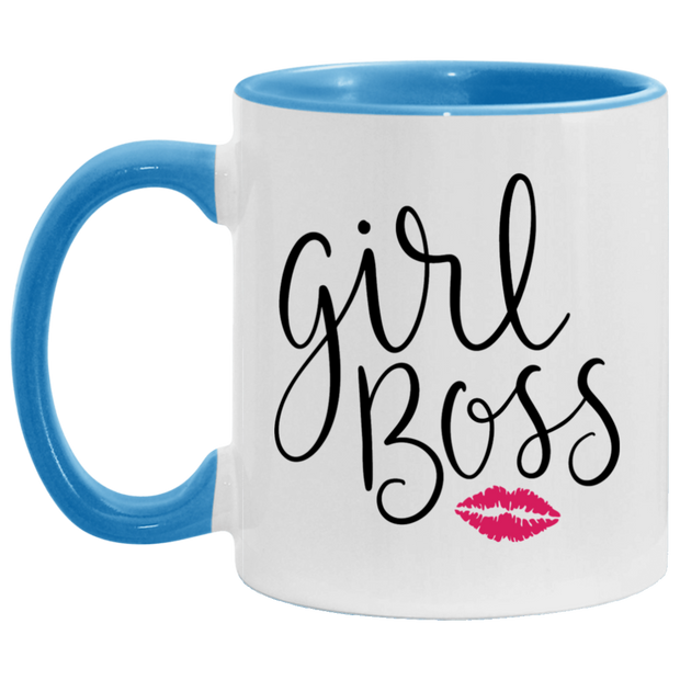Girl Boss 11 oz. Accent Mug