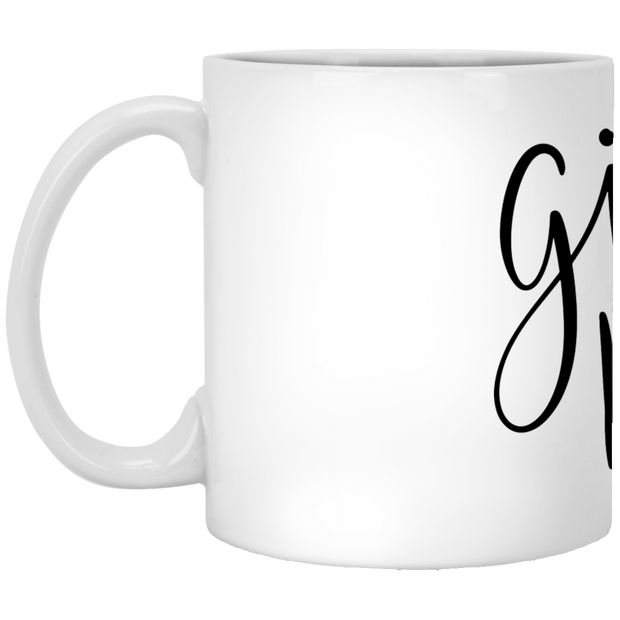 Girl Boss 11 oz. White Mug