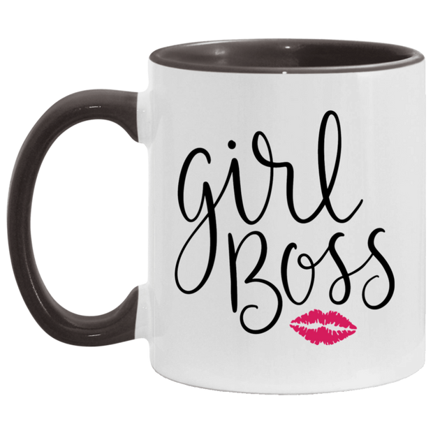 Girl Boss 11 oz. Accent Mug