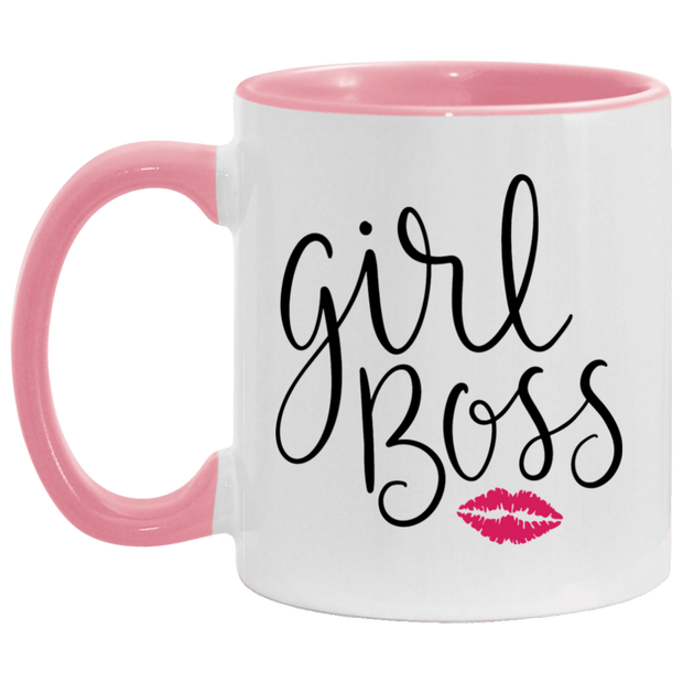 Girl Boss 11 oz. Accent Mug