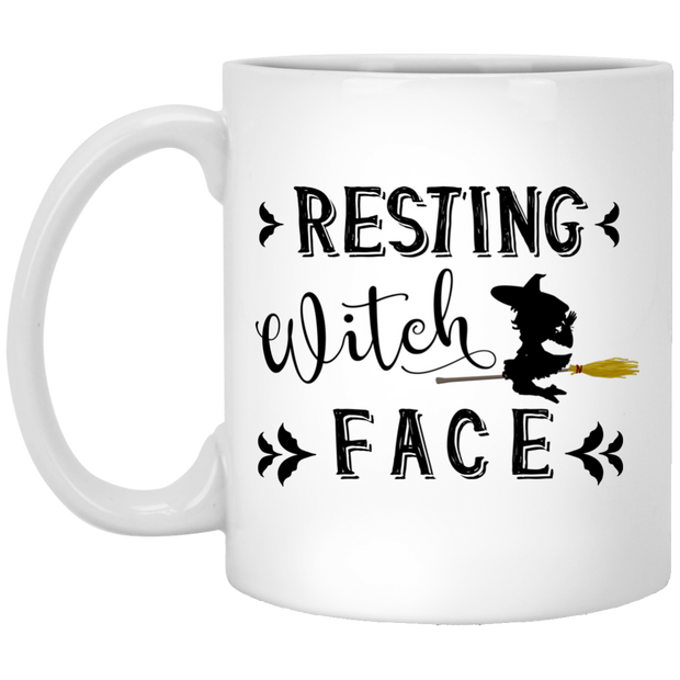 Resting Witch Face 11 oz.