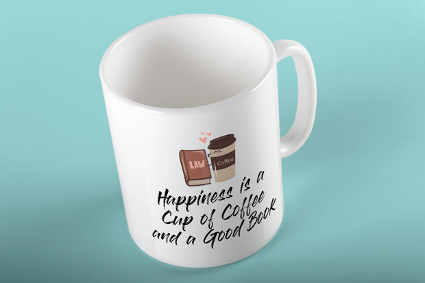 Happiness Is 11 oz. White Mug